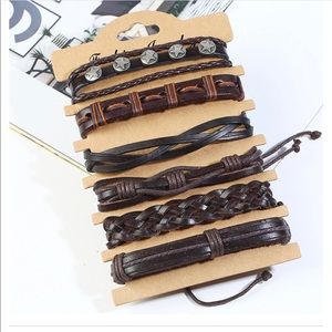 LEATHER BOLSA CESTA BRACELET FOR MEN